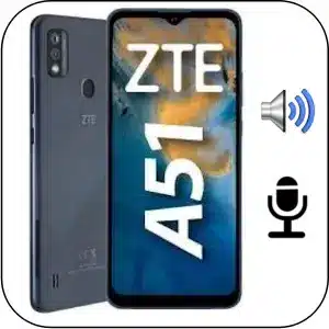 Zte Blade A51 reparar fallo sonido