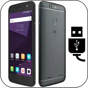 Zte Blade V8 Lite reparación conector de carga roto
