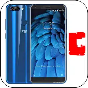 Zte Blade V9 roto reparación placa base