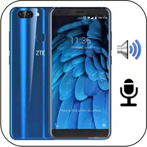 Zte Blade V9 reparar fallo sonido