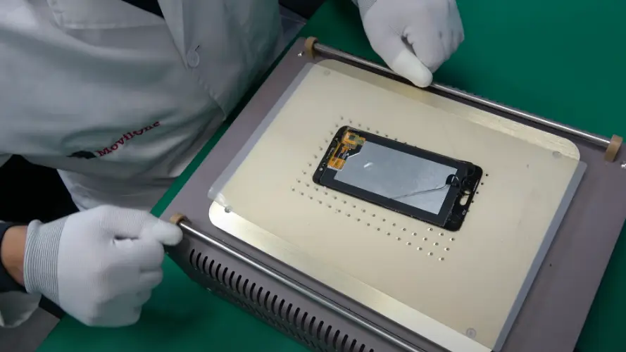 Cambiar cristal en los teléfonos móviles