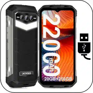 Cambiar Conector de carga Doogee S100 Pro