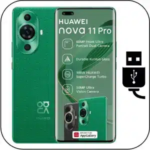 Cambiar Conector de carga Huawei Nova 11 Pro