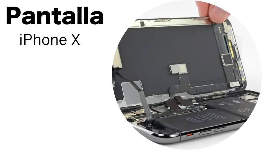 Cambiar pantalla iPhone X barato