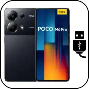 Cambiar Conector de Carga POCO M6 PRO