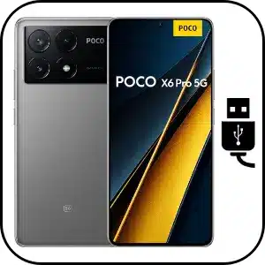 Cambiar Conector de Carga POCO X6 PRO 5G
