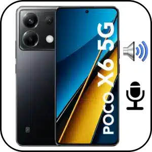 Reparar Sonido POCO X6 5G