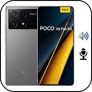 Reparar Sonido POCO X6 PRO 5G