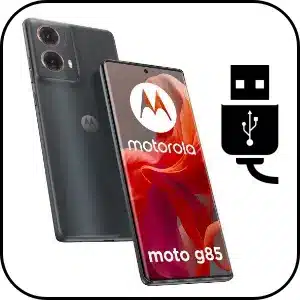Cambiar conector de carga Moto G85 5G