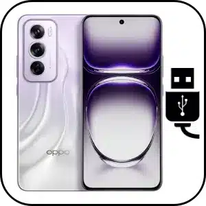 Cambiar conector de carga Oppo Reno 12 Pro
