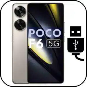 Cambiar conector de carga Poco F6