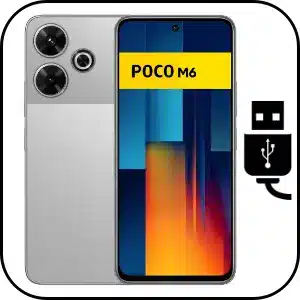 Cambiar conector de carga Poco M6