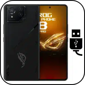 Cambiar conector de carga Rog Phone 8 Pro