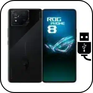 Cambiar conector de carga Rog Phone 8