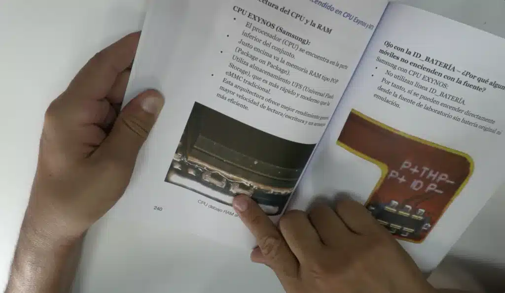 Libro para aprender a reparar moviles