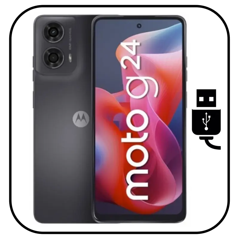 Cambiar Conector de Carga Moto G24