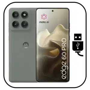 Cambiar Conector de Carga Motorola edge 60 pro
