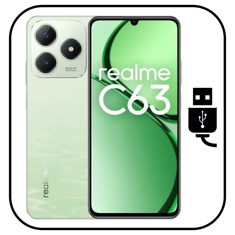 Cambiar Conector de Carga Realme C63