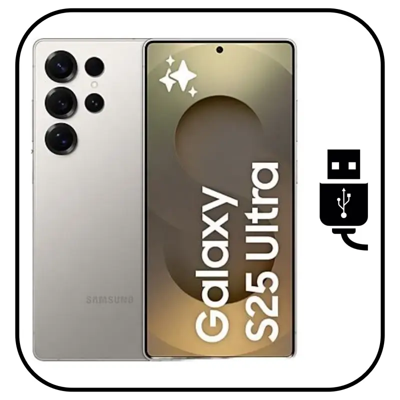 Cambiar Conector de Carga Samsung S25 Ultra