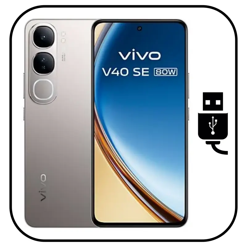 Cambiar Conector de Carga Vivo V40 SE 80W