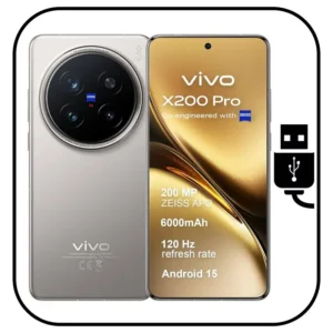 Cambiar Conector de Carga Vivo X200 Pro 5G