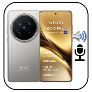 Reparar Sonido Vivo X200 Pro 5G
