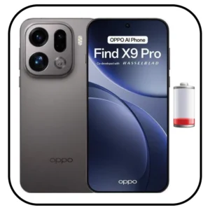 Cambiar batería OPPO Find X9 Pro
