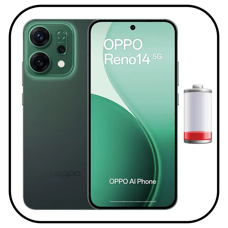 Cambiar batería OPPO Reno 14 5G