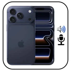 Reparar sonido iPhone 17 Pro