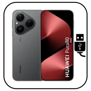 Cambiar conector de carga Huawei Pura 80