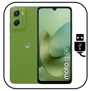 Cambiar conector de carga Motorola Moto G06