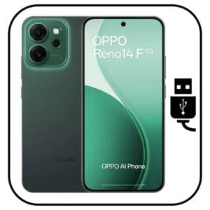 Cambiar conector de carga OPPO Reno 14 F 5G