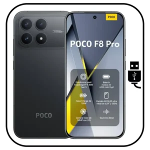 Cambiar conector de carga Poco F8 Pro