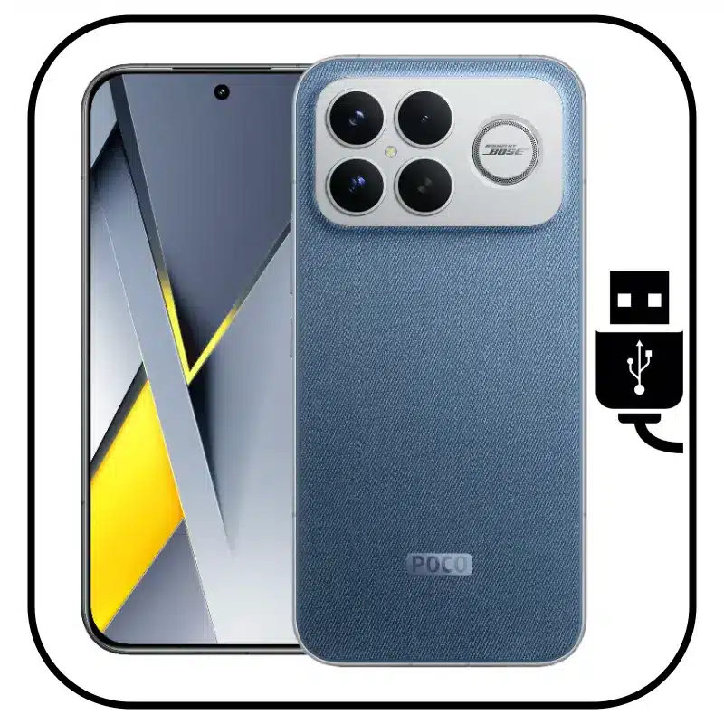 Cambiar conector de carga Poco F8 Ultra