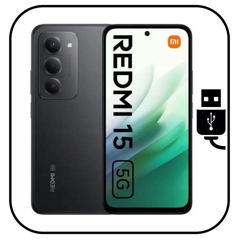 Cambiar conector de carga Redmi 15 5G