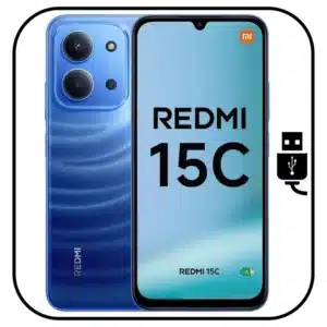 Cambiar conector de carga Redmi 15C
