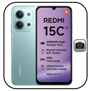 Reparar cámara Redmi 15C 5G