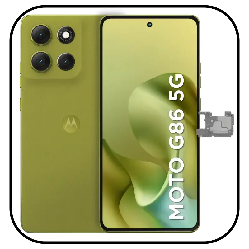 Reparar placa base Motorola Moto G86 Power 5G