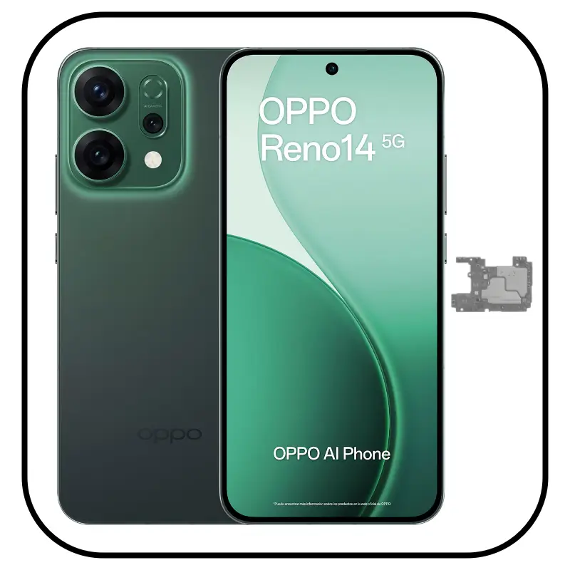 Reparar placa base OPPO Reno 14 5G
