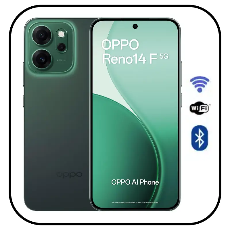 Reparar problemas de conexión OPPO Reno 14 F 5G