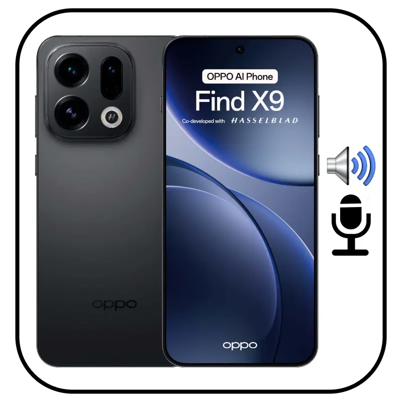 Reparar sonido OPPO Find X9