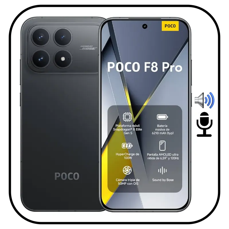 Reparar sonido Poco F8 Pro