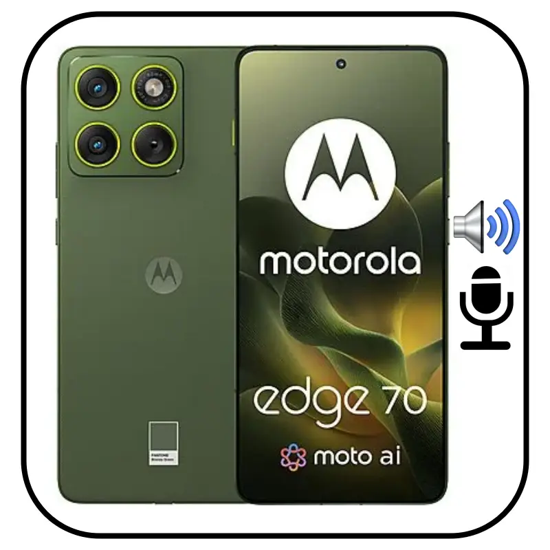 Reparar sonido Motorola Edge 70