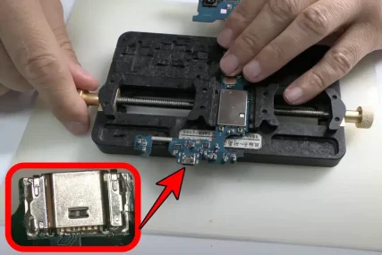 Reparar conector de carga Samsung